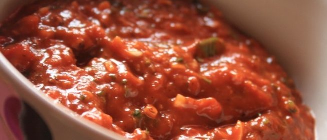 Красный соус (к свинине, говядине, баранине с мангала)