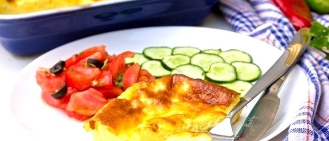 Омлет в духовке