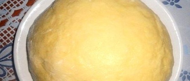 Творожное тесто для вареников на пару