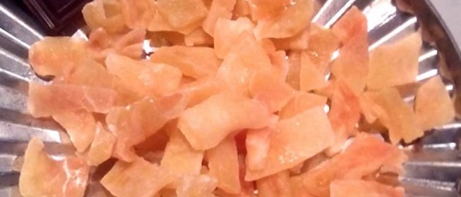 Цукаты из арбузных корок