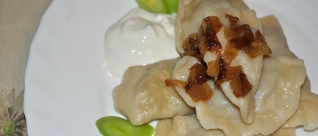 Вареники с капустой и картошкой