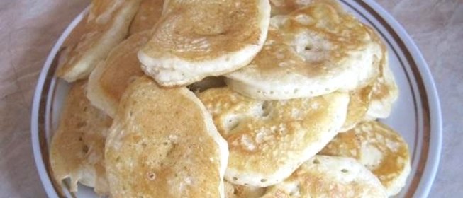 Оладьи пышные на кефире
