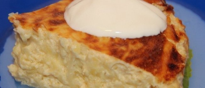 Запеканка из кабачков с манкой