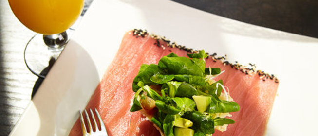 Карпаччо из тунца