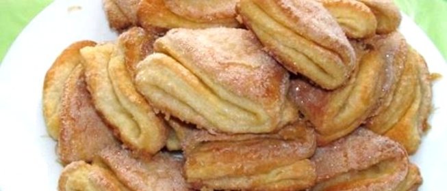 Печенье из творога Гусиные лапки