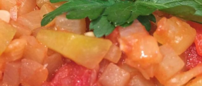 Закуска из кабачков