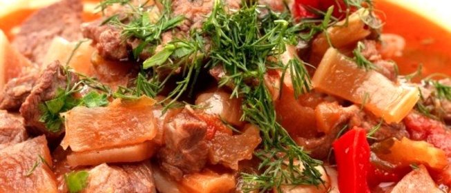 Лагман из свинины