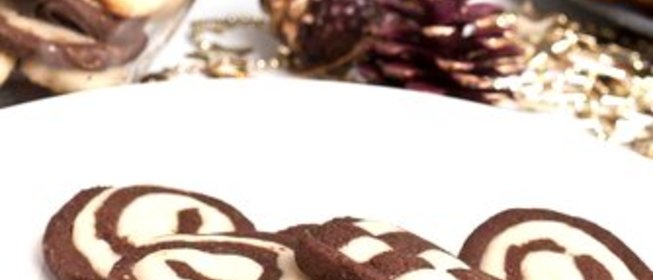 Лимонно-шоколадное печенье