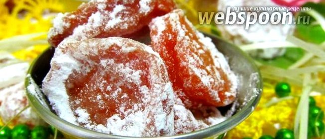 Морковные цукаты