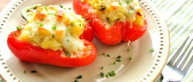 Фаршированный перец, запеченный в духовке