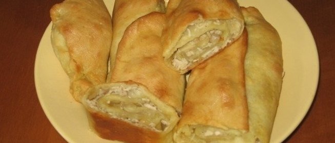 Рулет с курицей