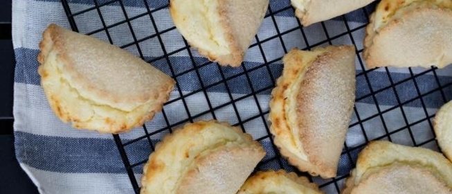 Печенье с творожной начинкой