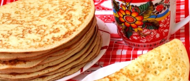 Блины на манке с дрожжами