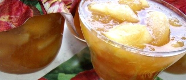 Варенье из яблок без воды