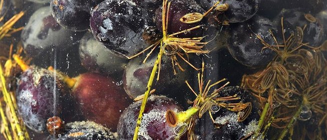 Маринованный виноград