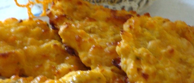 Овсяно-кукурузная лепешка с сыром