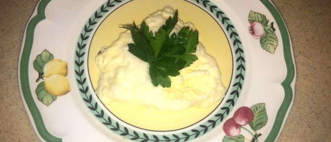 Французский омлет с сыром