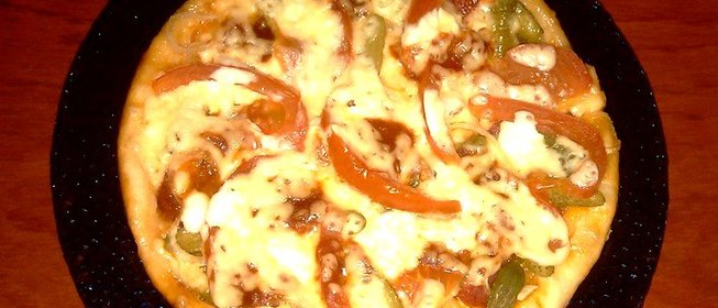 Пицца с салями