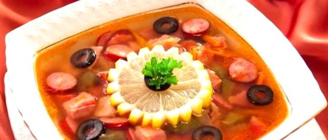 Солянка на скорую руку