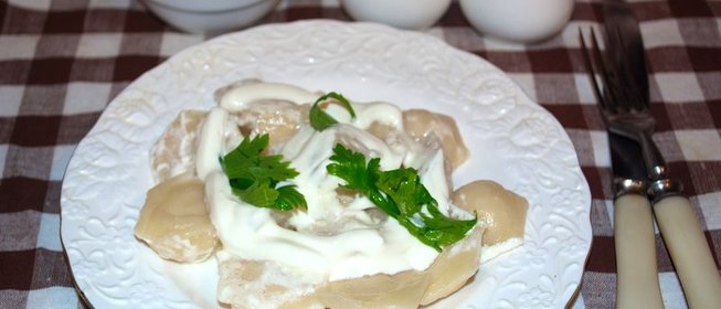 Пельмени из индейки