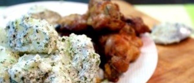 Картофель в сливочном соусе