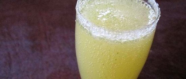 Коктейль Лимончелло с шампанским