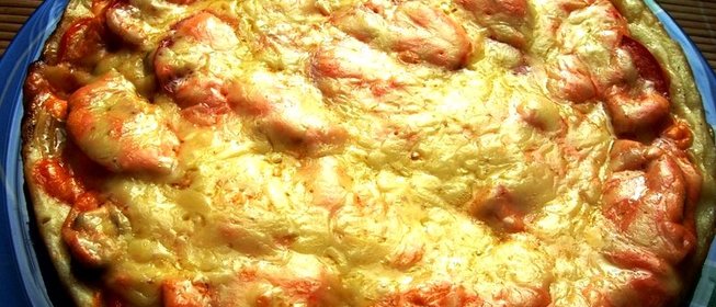 Пицца на сковороде