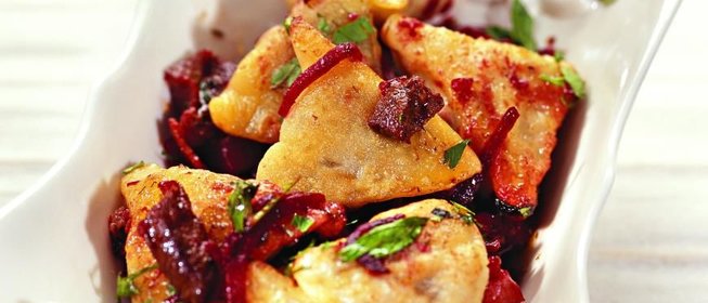 Хушаны с кайлой, таджикские пельмени