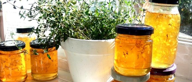 Варенье из одуванчиков и ревеня