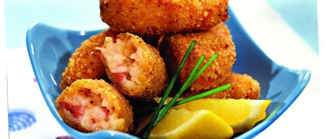 Клецки из креветок