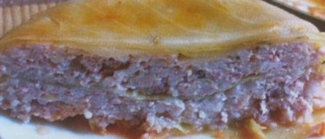 Запеканка капустная с фаршем