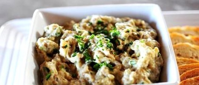 Бабагануш с помидорами