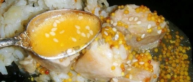 Соус из апельсинов к мясу