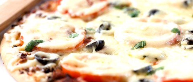 Пицца на гриле