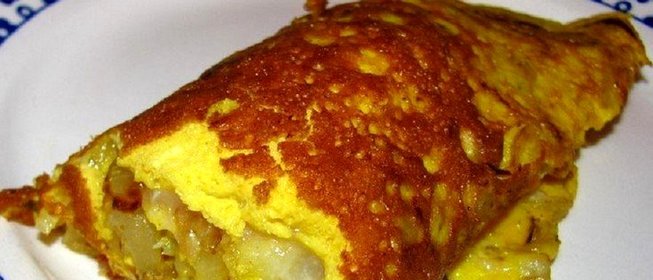 Омлет с сыром