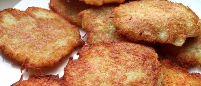 Драники картофельные постные