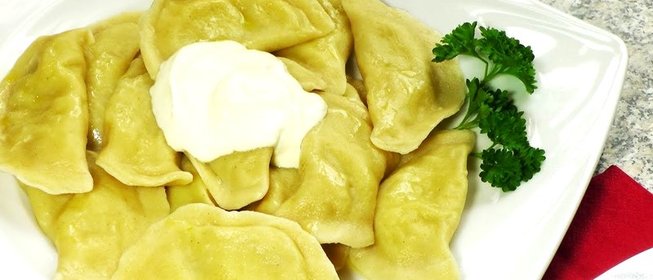 Вареники с картошкой