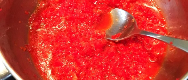 Соус из перцев чили