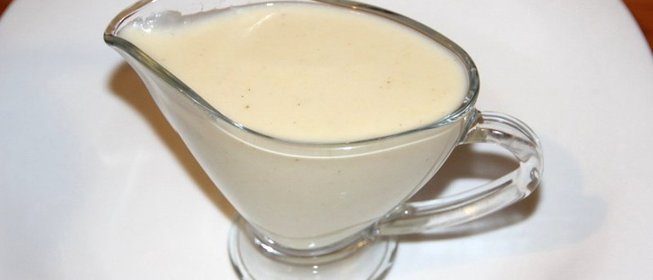 Соус Бешамель со сливками