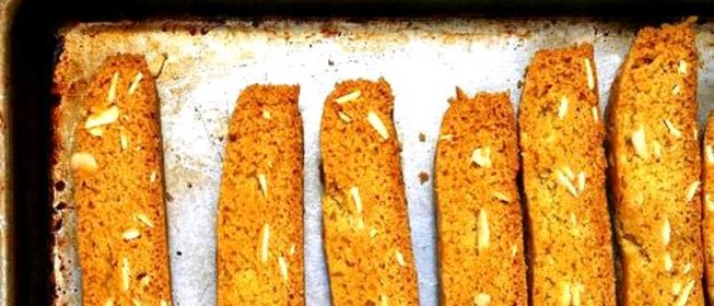 Миндальное печенье с цедрой