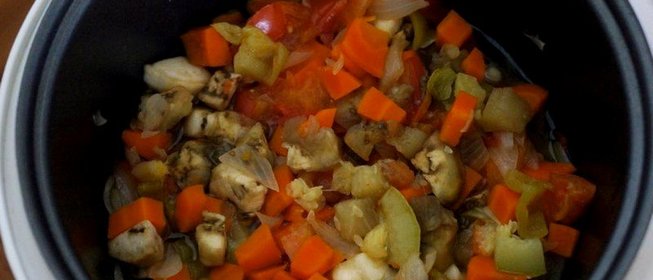 Тушеные овощи