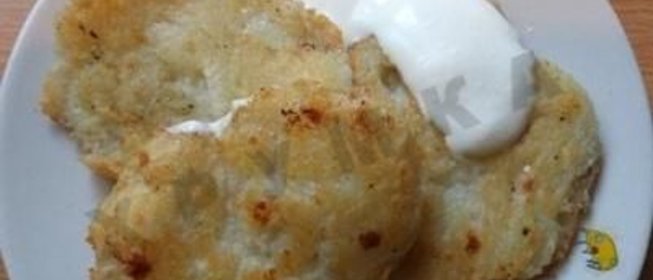 Драники с творогом