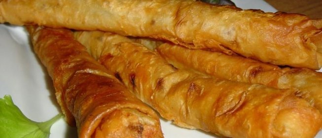 Закуска из лаваша