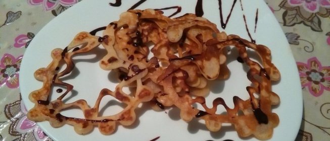 Ажурные блинчики
