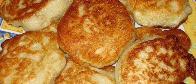 Пышные дрожжевые оладьи