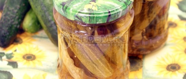 Маринованные огурчики «На закуску»