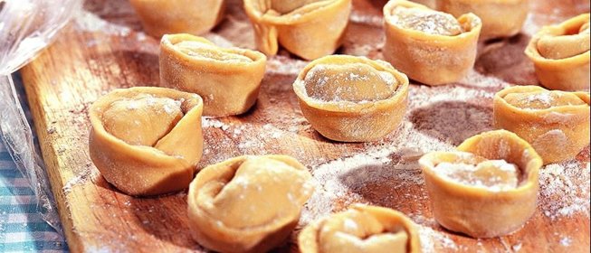 Пельмени с мясом, основной рецепт