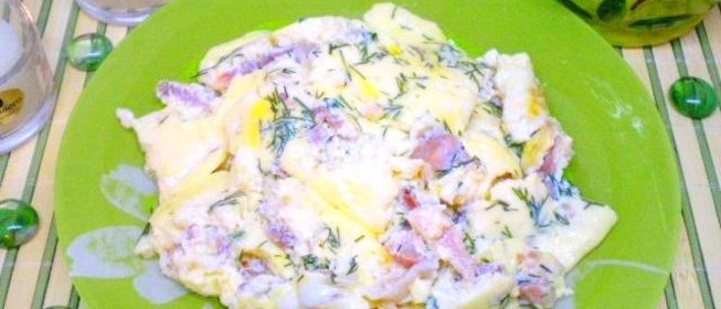 Сытный омлет с говядиной