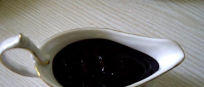 Соус из черной смородины
