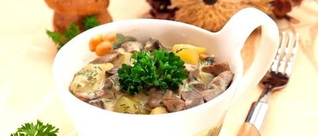 Грибное рагу